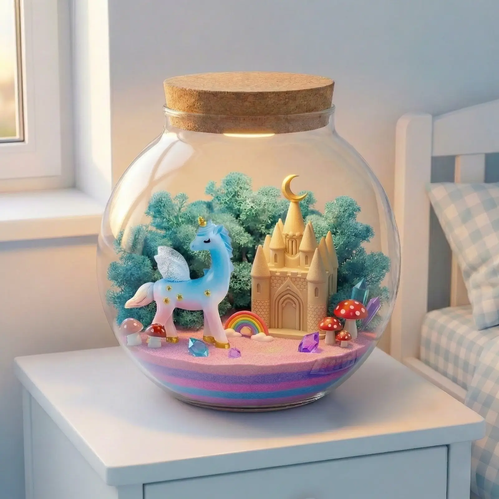 MagicJar - magiczne terrarium z jednorożcem