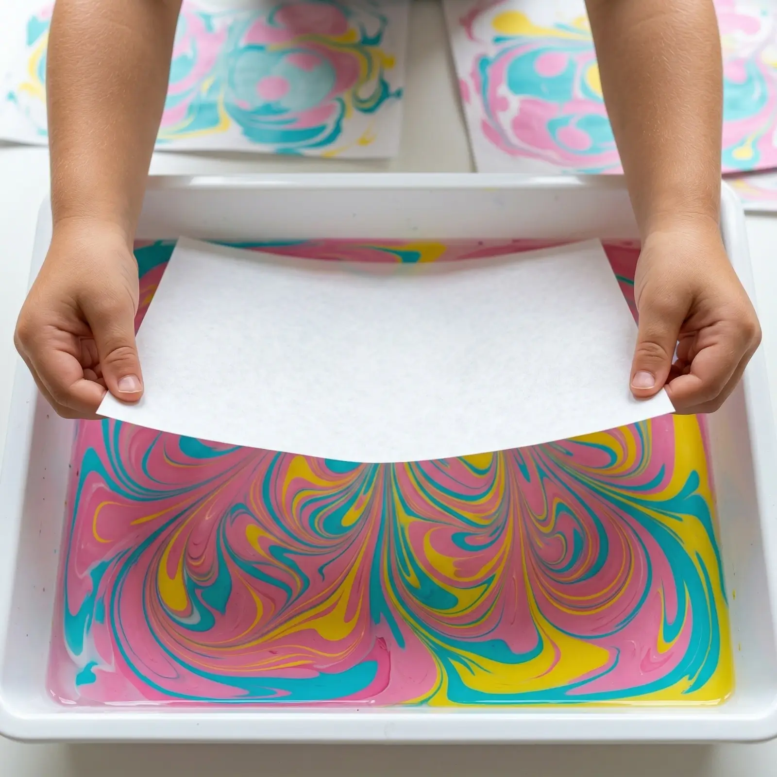 MarbleArt - marmurkowy obraz przeniesiony na papier
